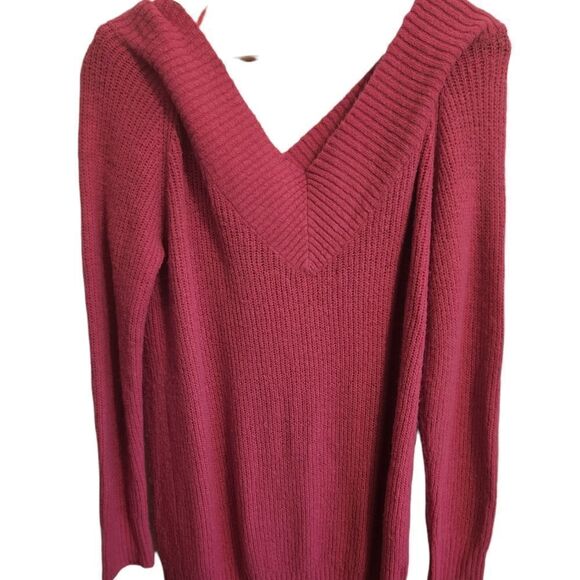 MAVERICK Pink Sweater Oversized Size Large - Picture 3 of 6